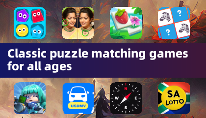 Classic puzzle matching games for all ages