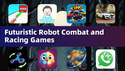 Futuristic Robot Combat and Racing Games