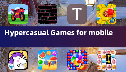 Hypercasual Games for mobile