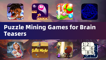 Puzzle Mining Games for Brain Teasers