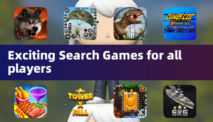 Exciting Search Games for all players